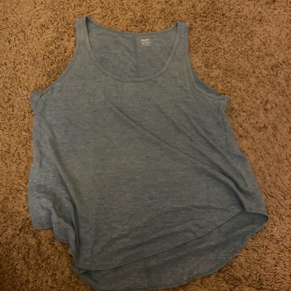 Old Navy Heather Blue Tank Top